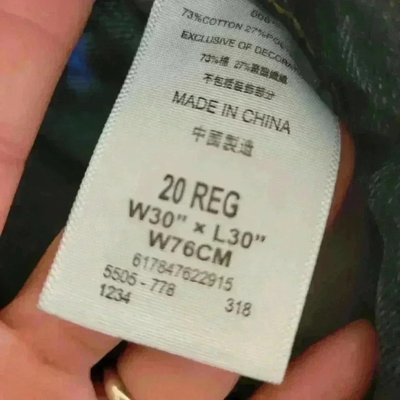 STUNNING LEVI'S WOMENS 505 REGULAR JEANS SZ 20 REG W30 x L30" Medium Wash - Picture 3 of 10